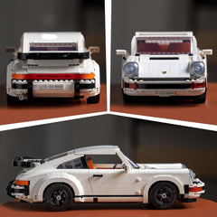 LEGO Icons Porsche 911 autómodell felnőtteknek, versenyautó-modellkészlet 10295 építőkészlet összegyűjtéséhez Besuche den LEGO-Store