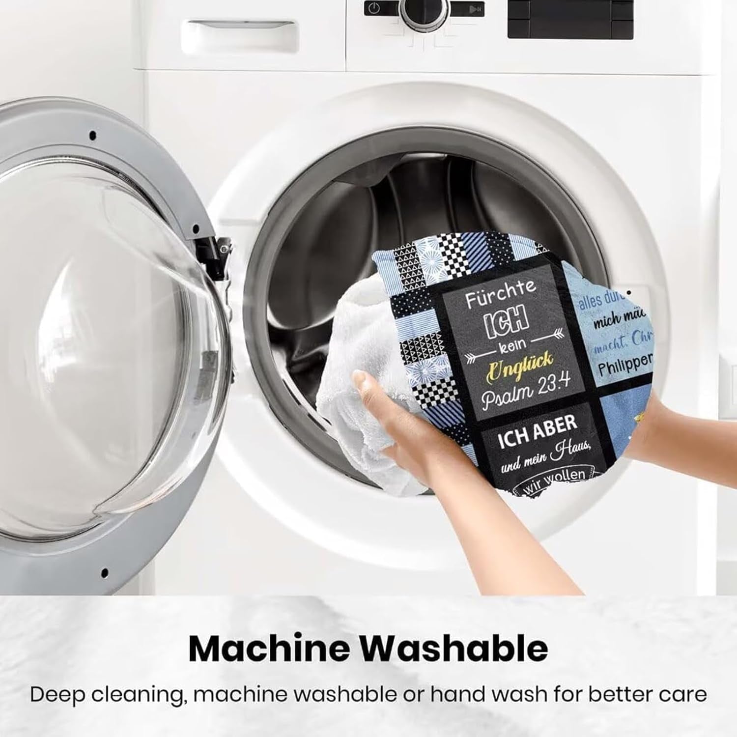 ZQYMM Cadouri creștine pentru femei bărbați, cadouri de botez / confirmare pentru fete / băieți, inspiraționale / religioase, cadouri spirituale catolice, cadouri de ziua de naștere pentru creștini Paturi si Cuverturi ZQYMM