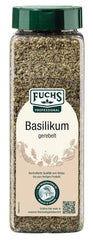 - Basilikum gerebel | Mediterranes Gewürzkraut für Großverbraucher | Mit praktischem Streuaufsatz | 150 g im großen Streuer