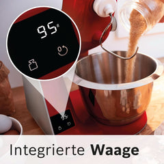 Konyhai robotgép Bosch Series 4 MUM5X720, integrált mérleg, rozsdamentes acél tál 3,9 l, keverő 1,25 l, 1000 W Tartozékok Élelmiszer és szoptatás Bebe Naty Shop