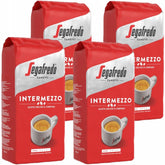 SEGAFREDO Intermezzo ESPRESSO ganze Bohne 4x1000g (4000g) - italienischer Kaffee