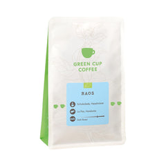 Coffee - Raos I 100% Arabica I Kaffeebohnen 250g I Ideal für Vollautomat, Brühkaffee und French Press mit schokoladig, nussigen Aromen I dunkle Röstung