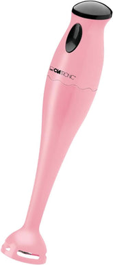 Clatronic Stabmixer/Pürierstab/Blender/Stab-Mixer/Stick/Mixstab SM 3577; Edelstahl-Schlagmesser; Für Smoothie, Kürbispüree, Babybrei, Milchshake; Mit Mixbehälter (500 ml); 180 watt; Pink Kitchen Naty Shop Pink