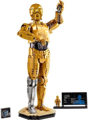 LEGO Star Wars C-3PO B, megépíthető droid, gyűjthető, építhető és bemutatható modell, nosztalgikus ajándékötlet felnőtteknek és rajongóknak, gyűjtői darab, fantasy játékkészlet 75398 építőkészlet Besuche den LEGO-Store