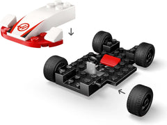 LEGO City F1 Williams Racing és Haas F1 Racing Cars - Forma 1 játék megépíthető autókkal és 2 versenyző minifigurával - Kis ajándékötletek fiúknak és lányoknak 4 éves kortól 60464 Építőkészletek Beuche den LEGO-Store