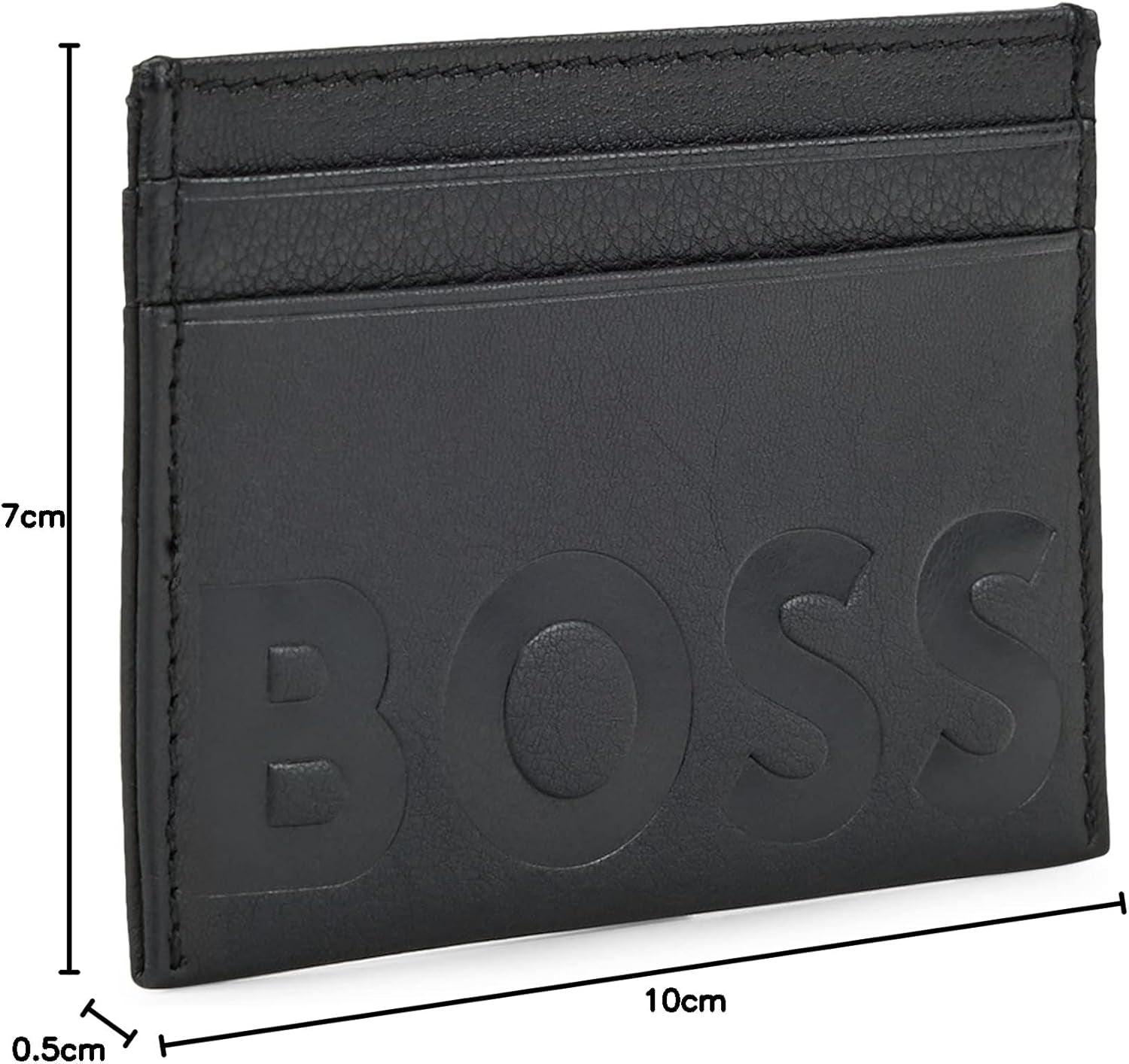BOSS Hugo Bărbat Big Bb_s Cardholder, Black1, ONESI EU Portofel Barbati Naty Shop