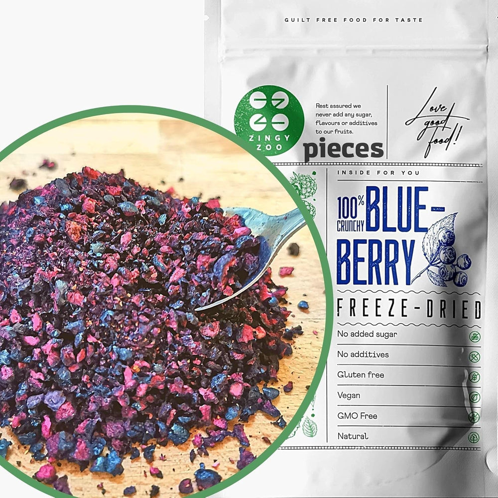 Bucăți de afine uscate | 100% Vaccinium Myrtillus Afine sălbatice Liofilizate | Pulbere de afine sălbatice Pulbere de fructe de afine Liofilizate Liofilizate Afine uscate Produse deshidratate Naty Shop Titlu implicit