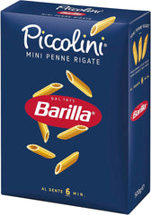 Tészta Barilla Piccolini Mini Penne Rigate, 500g