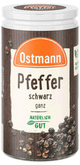 Ostmann Gewürze - Pfeffer schwarz ganz | 40 g Der Streudose-ban