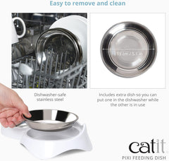 Catit PIXI Futternapf Einzel, weiß