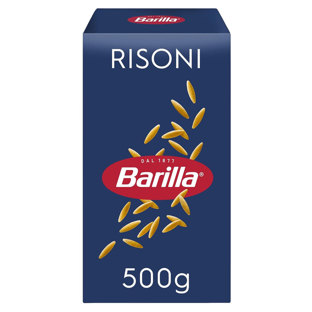 Pasta Barilla Risoni sz. 26 kiváló minőségű durumbúza, mindig al dente (1 x 500 g)