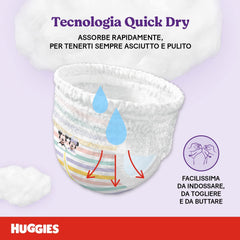 Huggies Ultra Comfort pelenkák, 4-es méret (9-14 kg), 72 db pelenka csomag