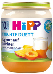 Bio joghurt HiPP Duo gyümölccsel, 6 db-os kiszerelésben (6 x 160g)