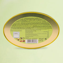 Heidel húsvéti kártya díszdoboz 183g, prémium tejcsokoládé praliné dekoratív fémdobozsal, ideális húsvéti ajándéknak