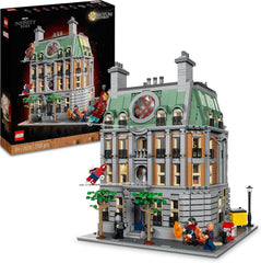 LEGO Marvel Sanctum Sanctorum 3 szintes moduláris építőkészlet Doctor Strange és Iron Man minifigurákkal Bosszúállók: Végjáték játékház rajongói gyűjthető nagy szoba dekoráció 76218 építőkészlet Besuche den LEGO-Store Single