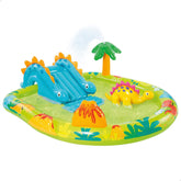 Intex 57166NP felfújható játszótér kis dinoszauruszokkal, tarka