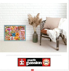 Educa - 500 darabos puzzle felnőtteknek | Cukorka kollázs. Méretek: 48 X 34 cm. Tartalmazza a Fixpuzzle puzzle ragasztót. 11 éve (19904) Puzzle Naty Shop