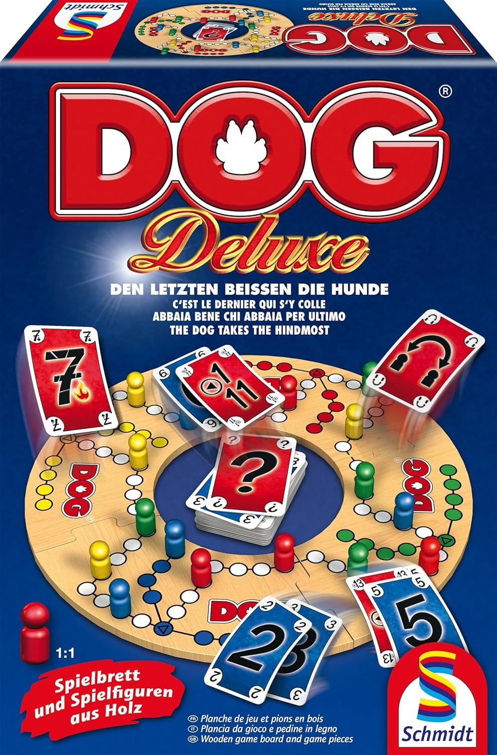 Schmidt Spiele 49274 Dog Deluxe, családi játék