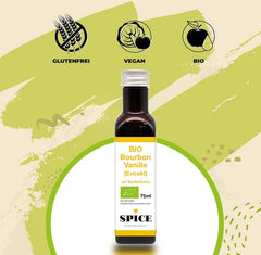 SPICE BIO Bourbon vanília kivonat, 75 ml Aromas Naty Shop