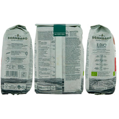Paste Penne Rigate Organice N.91 - 500g cu făină de spelta, făină de linte și făină de quinoa – Bogate în proteine, sursă de fibre și proteine