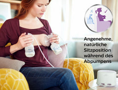 Dupla elektromos mellszívó Philips Avent SCF334/02 Tartozékok Étel és szoptatás Bebe Naty Shop