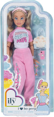 Disney ILY 4ever BO Peep Modepuppe mit Zubehör, 29 cm, 13 Bewegungspunkte, offiziell lizenziert von Jakks Pacific. Komplett mit kombinierbarem Zubehör und glitzerndem Micky-Ring!
