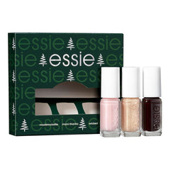 Kit Essie Mini Trio XMAS, sz. 13 Mademoiselle + sz. 49 Wicky + sz. 570 Mani Köszönöm, 3 x 15 ml