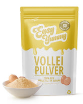 EASY YUMMY - Vollei-Eipulver (1000g = 80 Eier) aus Regionalen Niederländischen Freiland-Eiern | mítosz 1-Ei-Messlöffel | Wiederverschließbarer Beutel, lange Haltbarkeit | Rührei, Kochen, Backen | 100%-ban őket