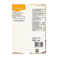 Caise Seeberger nesulfurate: Caise uscate netratate, cu o aromă dulce, fructată - fără zahăr adăugat - fără sâmburi, vegane (1 x 125 g) Produse deshidratate Naty Shop