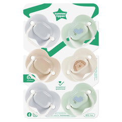 Suzete Tommee Tippee Anytime, 0-6 luni, pachet de 6 suzete simetrice, fără BPA