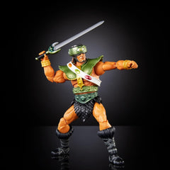 Masters of the Universe Masterverse New Eternia Tri-Klops Action Figure, figurină de colecție Deluxe cu 30 de puncte de mișcare și accesorii, Motu Toy, HYC52 Action figures Naty Shop