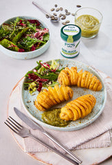 Fuchs Gewürze - Bärlauch geschnitten - würzige Schärfe für Quark-Dips, Frischkäse vagy Risotto - természetes összetevők - 8 g in wiederverwendbarer, recyclebarer Dózis