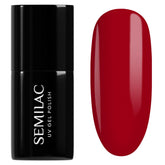 Semilac UV körömlakk 027 Intense Red 7ml Hottie Collection