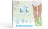 Freelife Baby Cash Windeln, Größe 6 (18 Kg Und +), 1 X 35 = 35 Windeln Naty Shop Taille 6 (140 Unité)