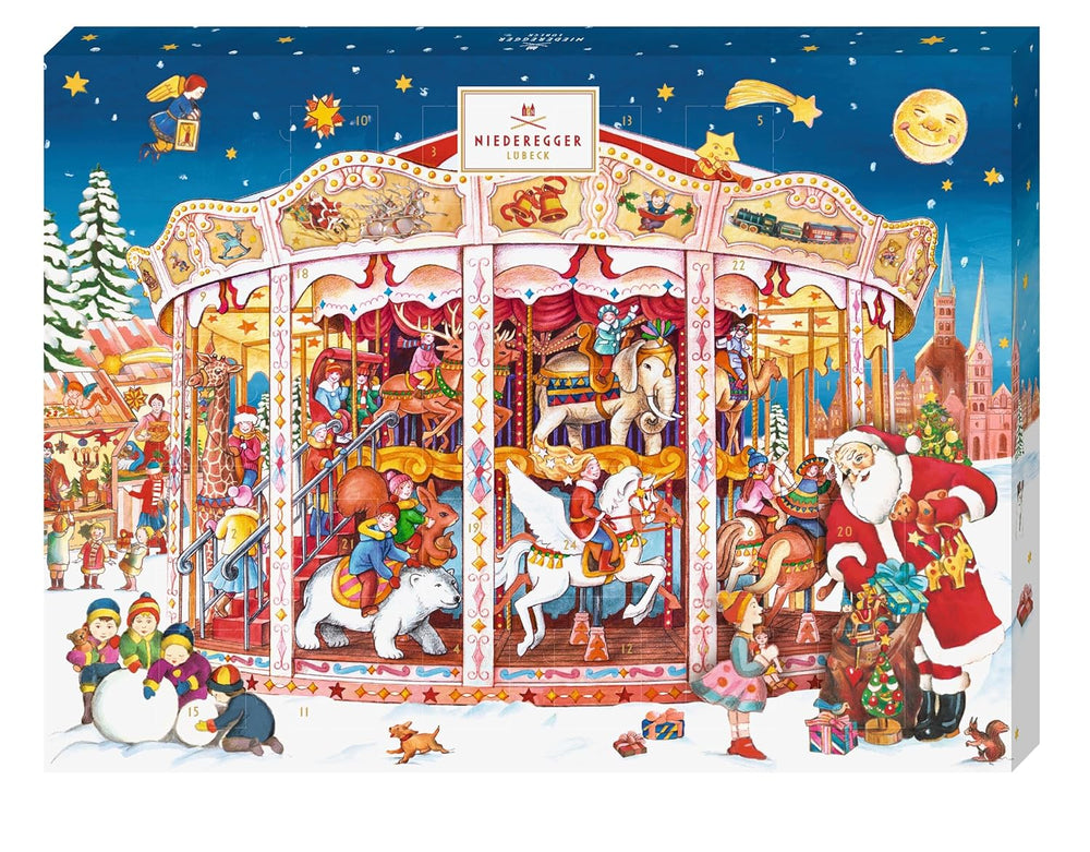 Calendar de Advent Niederegger Carusel 500g
