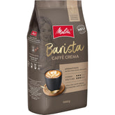 Melitta Barista Classic Crema, Ganze Kaffee-Bohnen 1kg, ungemahlen, Kaffeebohnen für Kaffee-Vollautomat, mittlere Röstung, Stärke 3, Verpackung kann variieren