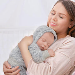 Păpușă Reborn Boy - păpuși realiste nou-născut de 43 cm, corp din vinil moale, lavabil, lucrat manual