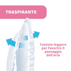 Chicco Acterielle Natural Feeling szoptató betét, 30 db Élelmiszer és szoptatási kiegészítők Bebe Naty Shop