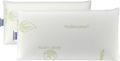Todocama Todolit viscoelastic aloe vera plus pernă, verde, 2 bucăți, 75 cm Perne standard Naty Shop 75 cm
