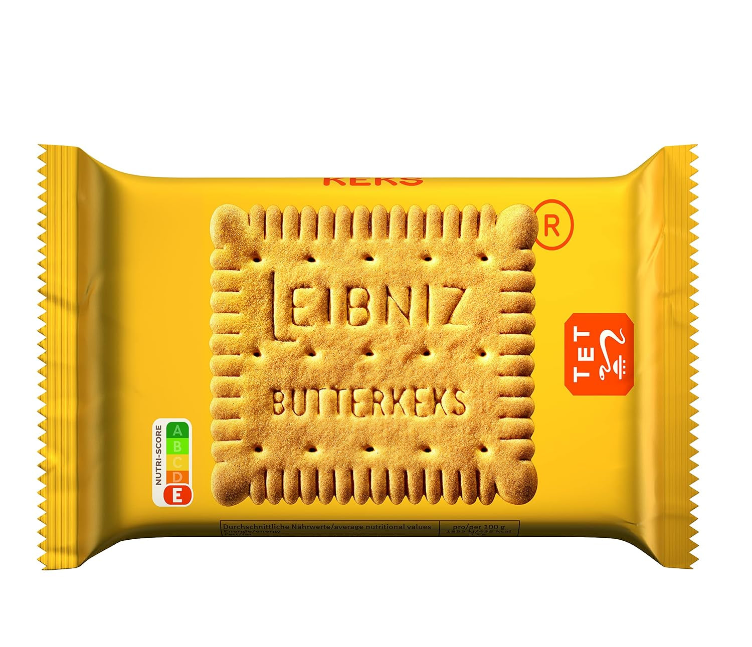 LEIBNIZ Biscuiți cu unt originali, pachet de 22 de gustări, biscuiții cu unt numărul 1, biscuiți crocanți într-un pachet mare practic (22 x 50 g), perfecți pentru călătorii