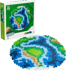 PLUSZ PLUSZ Earth Block Puzzle 800 db Globe, Erde
