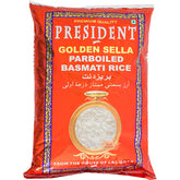 PRESIDENT - Golden Sella Basmati rizs, 20 db-os csomag (1 x 20 kg)