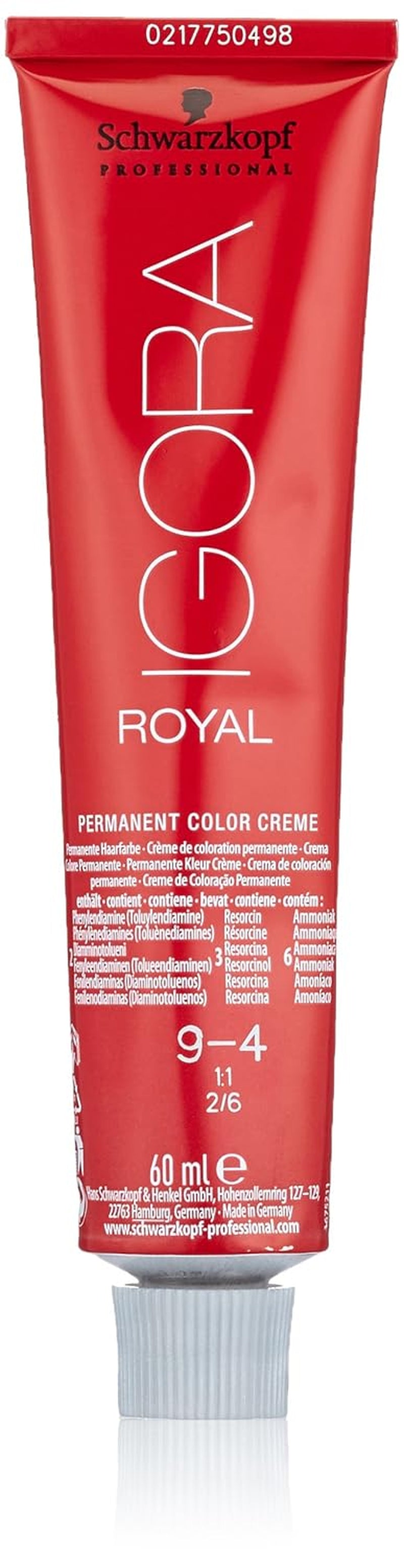 Schwarzkopf IGORA Royal Premium Hair Colour 9-4 bej blond extra deschis, 1 pachet (1 x 60 g) Vopsea pentru par Naty Shop Titlu implicit