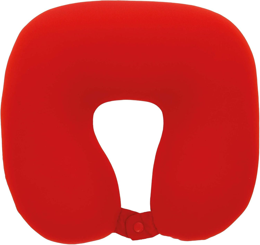 Pernă de călătorie Sumex pernă de gât pentru copii și adulți, în formă de U, ultra-moale, lavabilă, ideală pentru călătorii, roșu Perne calatorie Naty Shop Titlu implicit