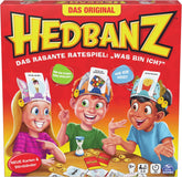 Spin Master Games - Hedbanz, a gyors tippelőjáték az egész család számára, új kiadás (2025) nagyszerű játékelemekkel, 2-6 játékos számára, 6 éves kortól