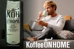Ganze Kaffeebohnen 100% Arabica aus Äthiopien – 1 kg – Natürlich geröstet – Mittlere Intensität – Fruchtige & Zitrusnoten – Premium-Qualität aus Oromia – Ideal für Espresso & Moka