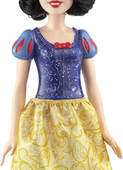 Mattel Disney Princess játék Hófehér mozgatható baba csillogó ruhákkal és kiegészítőkkel Disney film ihlette ajándék gyerekeknek HLW08 Naty Shop babák