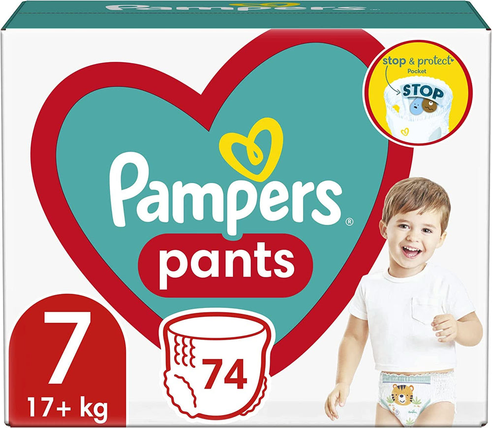 Pampers (klasszikus változat), fiú/lány nadrág 7 74 db Mother and Child Naty Shop 7 (74 db)
