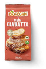 Biovegan Mein Ciabatta Backmischung Amestec pentru copt si gatit Naty Shop 9 Kg (1Er Pack)