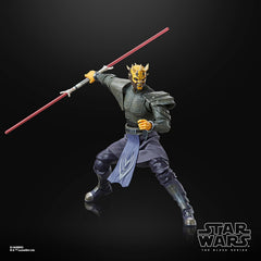 Star Wars Seria Neagră Savage Opress, Star Wars: Războiul Clonelor Deluxe Personaj de colecție (15 Cm) Action figures Naty Shop